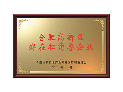 Potenzielle Einhornunternehmen in der Hefei High-Tech-Zone